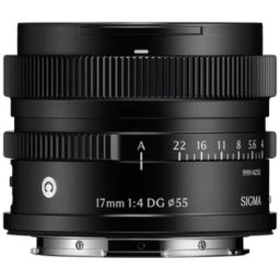 Sigma 17mm f/4.0 DG (C) Black Sony E