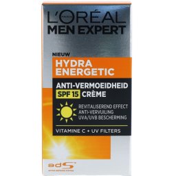 L'Oréal Paris Men Expert Hydra Energetic Anti Vermoeidheid Creme SPF 15