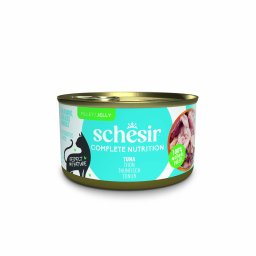 6x85g Tonijn Schesir Complete Voeding filet in gelei kattenvoer in gelei natvoer voor katten