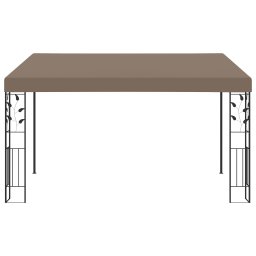 vidaXL Wandprieel 4x3x2,5 m taupe