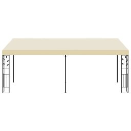 vidaXL Wandprieel 6x3x2,5 m crème