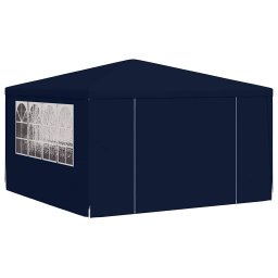 vidaXL Partytent met zijwanden professioneel 90 g/m² 4x4 m blauw