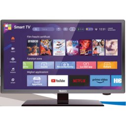Teleco TEK 24W11 SMART TV24" Andriod 11, DVB-S2/T2,9-32V zonder voet & 220V voeding