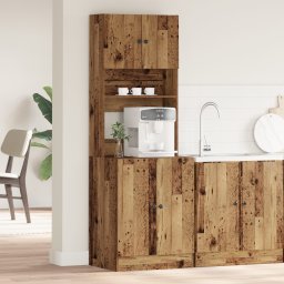 vidaXL Keukenbuffet Oudhout 60 x 50 x 180 cm