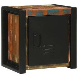 vidaXL Badkamerkast Bruin 40 x 30 x 40 cm Massief Gerecycled Hout