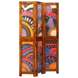 vidaXL Kamerverdeler Honingbruin 105 x 1,5 x 160 cm Massief Acaciahout
