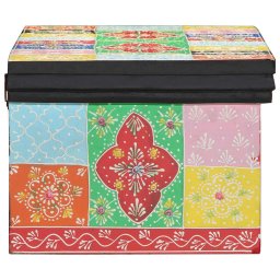 vidaXL TV-kast Multikleur 80 x 30 x 22 cm Bewerkt hout