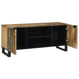 vidaXL TV Eenheden 105 x 33 x 46 cm Bruin Bewerkt hout