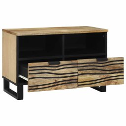 vidaXL TV Eenheden 70 x 33 x 46 cm Bruin Bewerkt hout