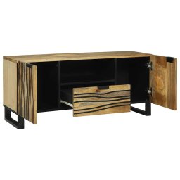 vidaXL TV Eenheden 105 x 33 x 46 cm Bruin Bewerkt hout