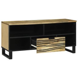 vidaXL TV Eenheden 105 x 33 x 46 cm Bruin Bewerkt hout