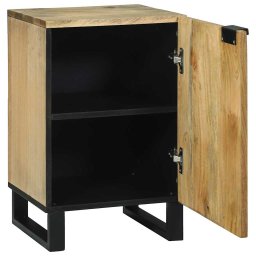 vidaXL Badkamertenk te kast Bruin 38 x 33,5 x 58 cm Bewerkt hout