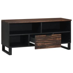 vidaXL TV Eenheden 105 x 33 x 46 cm Walnotenhout Bewerkt hout