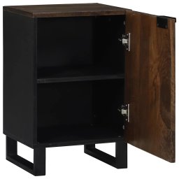 vidaXL Badkamertenk te kast Walnotenhout 38 x 33,5 x 58 cm
