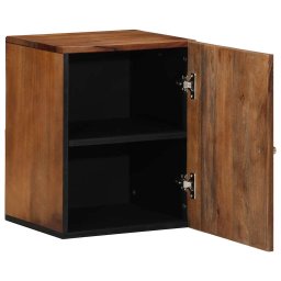 vidaXL Wandkast Honingbruin 38 x 33 x 48 cm Massief Mango Hout