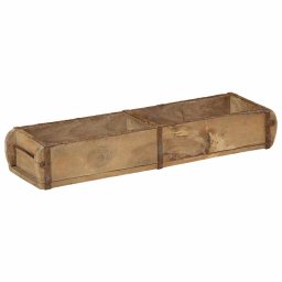 vidaXL Dienblad 4 st Bruin 57 x 15 x 9 cm Massief Gerecycled Hout