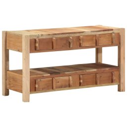 vidaXL TV-kast met lade Bruin 83 x 33 x 46 cm Massief Gerecycled Hout