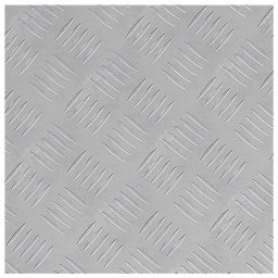 vidaXL Trap Tread Vierkant 2 pcs Zilver 40 x 40 cm Aluminium