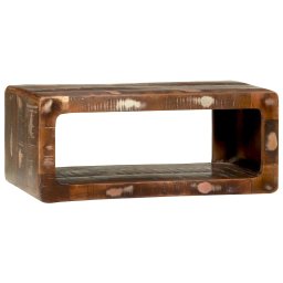 vidaXL TV-kast Multikleur 60 x 30 x 25 cm Massief gerecycled hout