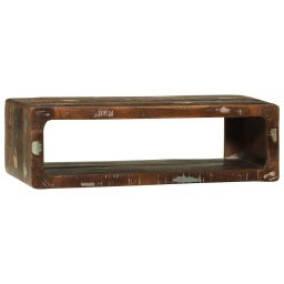 vidaXL TV-kast Multikleur 80 x 30 x 25 cm Massief gerecycled hout