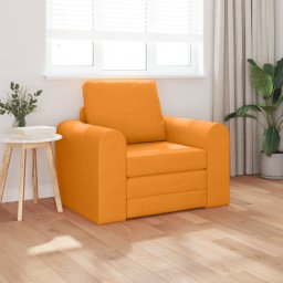 vidaXL Slaapbank Donkergeel 98 x 71 x 83 cm Stof
