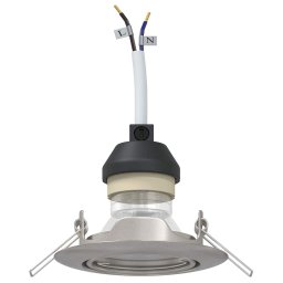 vidaXL Spotje 6 st Zilver 9 x 9 x 2.5 cm Metaal