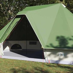 vidaXL Tipi Tent 10-persoons Groen taft