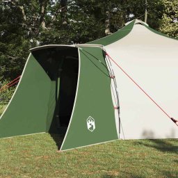vidaXL Tipi Tent 8-persoons Groen taft