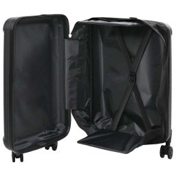 vidaXL Koffer met slot Zwart 43 x 27 x 66 cm ABS Kunststof