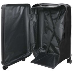 vidaXL Koffer met slot Zwart 50 x 30 x 76 cm ABS Kunststof