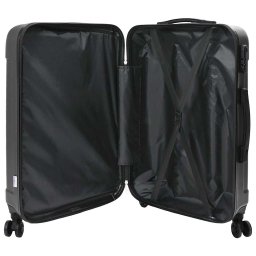 vidaXL Koffer met slot 3 pcs Donkergrijs 50 x 31 x 78 cm ABS Kunststof