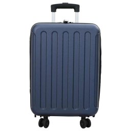 vidaXL Koffer met slot Donkerblauw 34 x 23 x 55.5 cm ABS Kunststof
