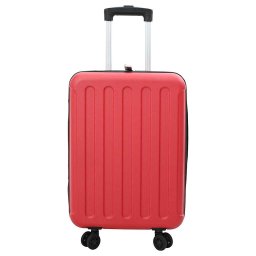 vidaXL Koffer met slot Rood 43 x 27 x 66 cm ABS Kunststof