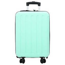 vidaXL Koffer met slot Mintgroen 34 x 23 x 55.5 cm ABS Kunststof