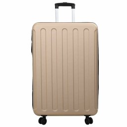 vidaXL Koffer met slot champagne 50 x 30 x 76 cm ABS Kunststof