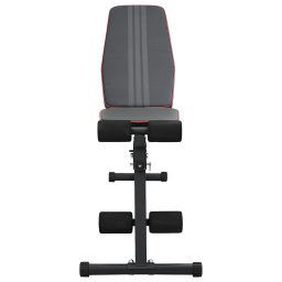 vidaXL Gewichtbank Zwart 131 x 41 x 110 cm Staal