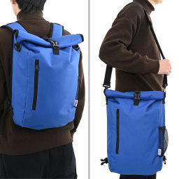 vidaXL Fietstas Blauw 31 x 13 x 58 cm Polyester