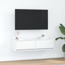 vidaXL TV-kast 100 x 31 x 25,5 cm Wit Bewerkt hout