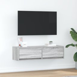 vidaXL TV-kast 100 x 31 x 25,5 cm Grijs sonoma Bewerkt hout