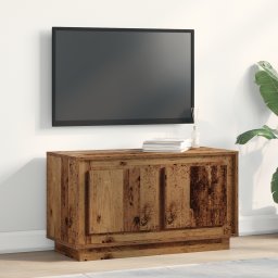vidaXL TV-kast 80 x 35 x 45 cm Oud hout Bewerkt hout