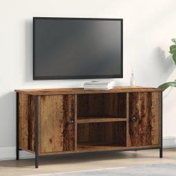 vidaXL TV-kast 100 x 40 x 50 cm Oud hout Bewerkt hout