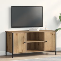 vidaXL TV-kast 100 x 40 x 50 cm artisanaal eikenkleurig Bewerkt hout