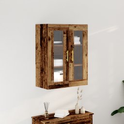 vidaXL Wandkast Oud Hout 69,5 x 34 x 90 cm Bewerkt hout