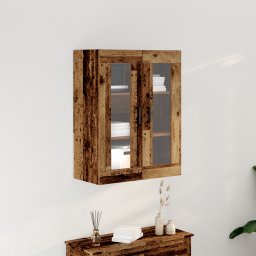 vidaXL Wandkast Oud Hout 69,5 x 34 x 90 cm Bewerkt hout