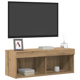 vidaXL Tv-meubelset 80 x 30 x 30 cm artisanaal eikenkleurig