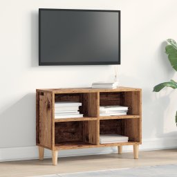 vidaXL TV-kast 69,5 x 30 x 50 cm Oud hout Bewerkt hout