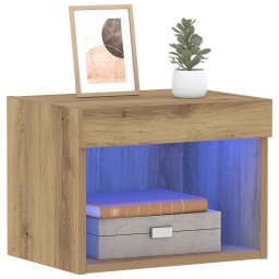 vidaXL Tv-meubelset 2 st Artisan Eiken Bewerkt hout