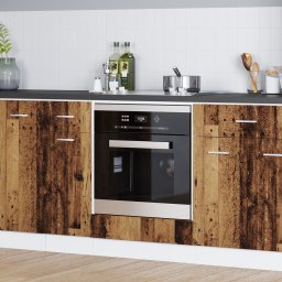 vidaXL Hangkast Oudhout Bewerkt hout