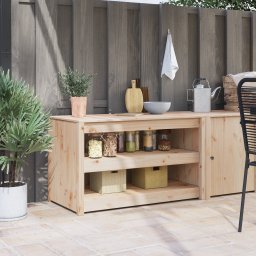 vidaXL Keukenkast MEPPEL Bruin Eiken 106 x 55 x 64 cm