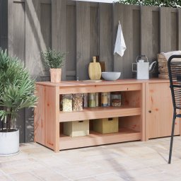 vidaXL Keukenkast MEPPEL Bruin Eiken 106 x 55 x 64 cm